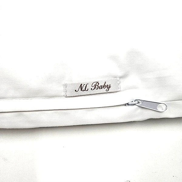 Комплект постельного белья NL Baby, 140х100 см, бело-розовый (807+842/38138) - Pampik - 5