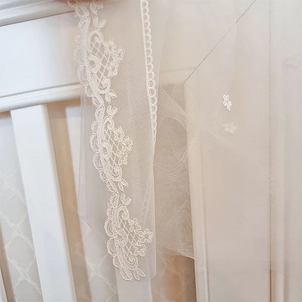 Балдахін NL Baby для підвісного кріплення, 300х170 см, молочний (922/29273) - Pampik - 3