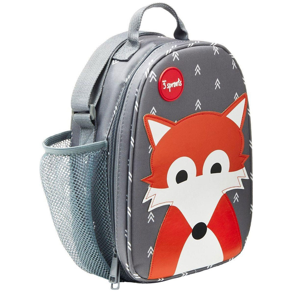 Бокс для обеда 3 Sprouts Лис серый (ILUFOX/30508) - Pampik - 2