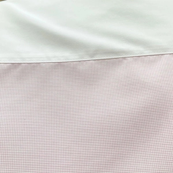 Комплект постільної білизни NL Baby в клітинку, 135х100 см, рожевий (803/23331) - Pampik - 4