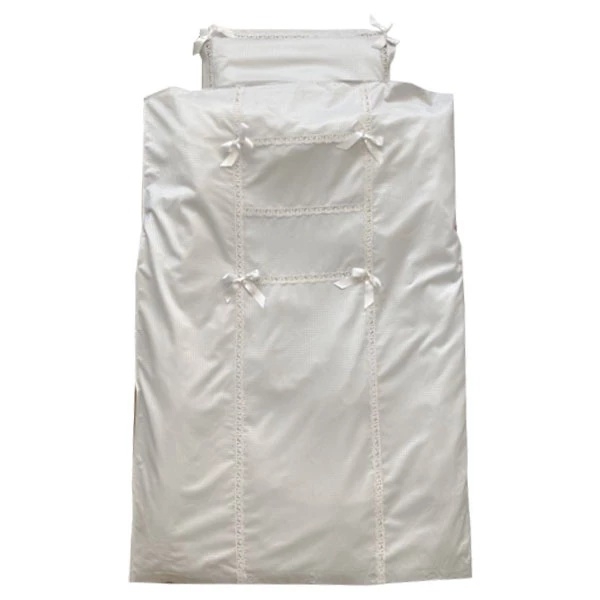 Комплект постільної білизни NL Baby, 140х100 см, сіро-блакитний (832+907/29658) - Pampik