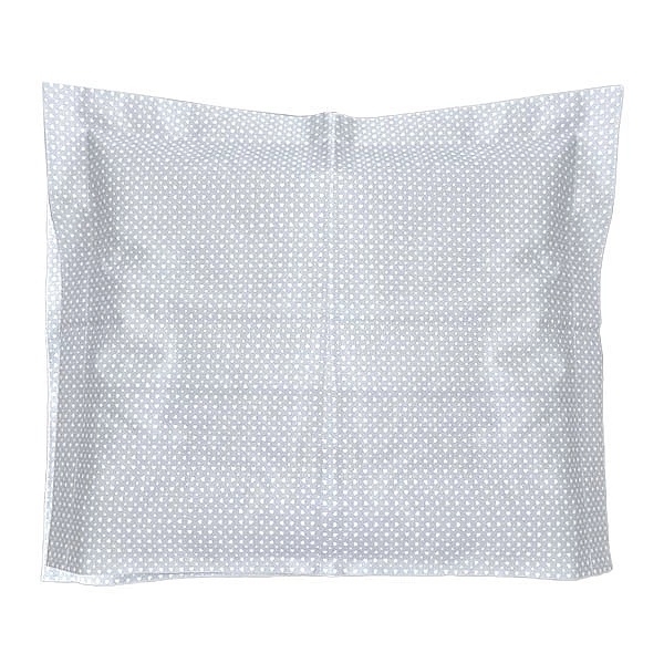 Набір NL Baby Cododo: комплект постільної білизни, 80х80 см + бортик у ліжечко, 166х20 см, біло-сірий (823+826/30427) - Pampik - 3