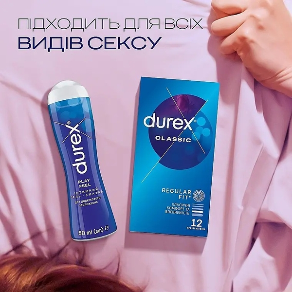 Інтимний гель-змазка Durex Play Feel для додаткового зволоження, лубрикант, 50 мл - Pampik - 3