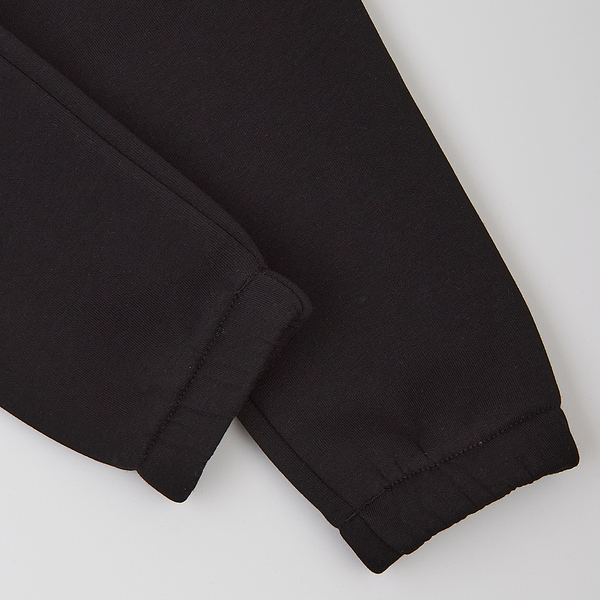 Спортивний костюм на флісі Garnamama Oversize sport zip штани зі шнурком 140 Чорний (1043674.1408681) - Pampik - 11