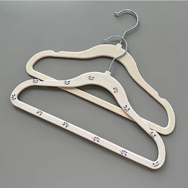 Набір вішалок 3 Sprouts Квіти, 15 шт., білий (IHVMBC/38058) - Pampik - 5