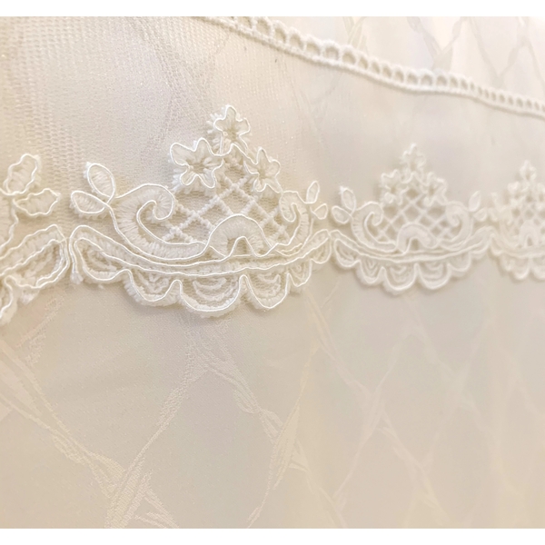 Бортик у ліжечко NL Baby, 4-сторонній, молочний (870+922/32710) - Pampik - 5