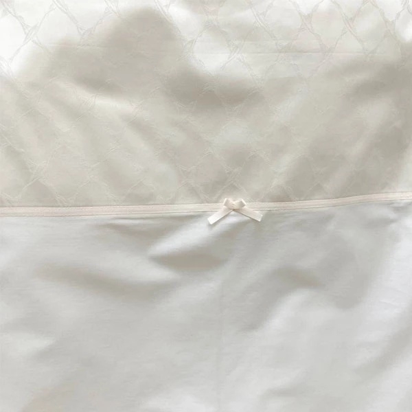 Комплект постельного белья NL Baby, 140х100 см, молочный (870+871/32839) - Pampik - 2