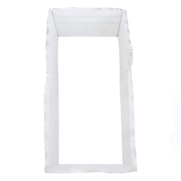 Бортик в кроватку NL Baby, 4-сторонний, белый (811/22133) - Pampik