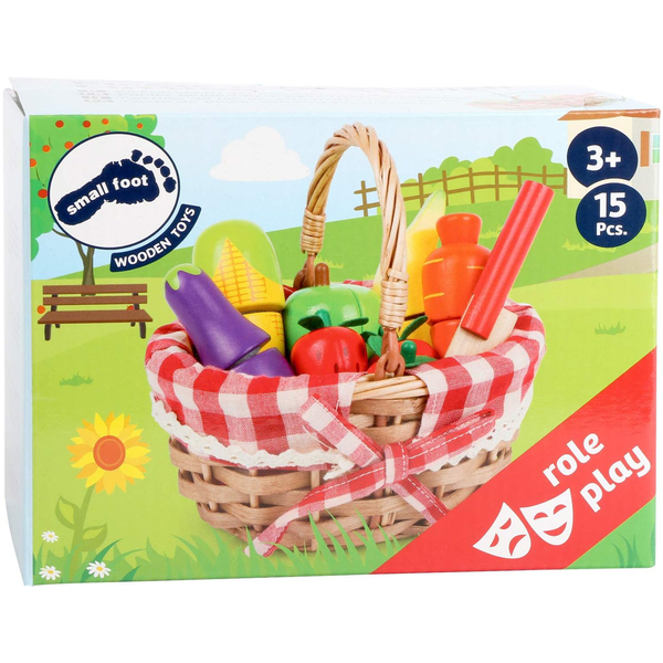 Ігровий набір дерев'яний Legler Кошик з продуктами (11281/33999) - Pampik - 4
