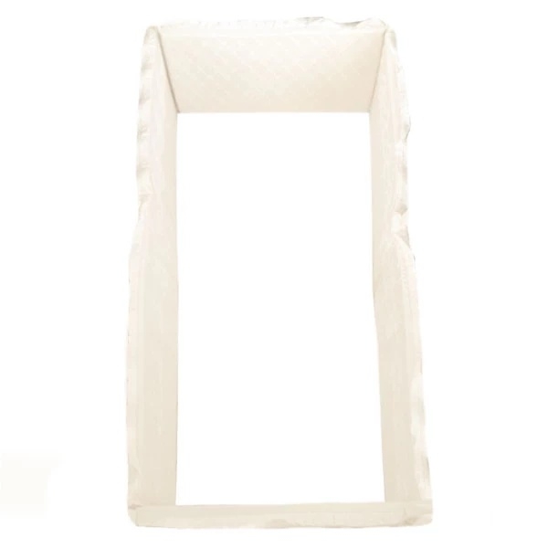 Бортик у ліжечко NL Baby, 4-сторонній, молочний (870+926/32724) - Pampik