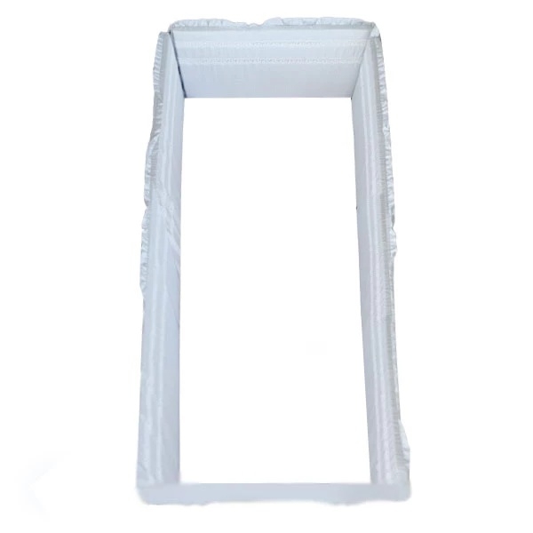 Бортик в кроватку NL Baby, 4-сторонний, серо-голубой (832+907/29062) - Pampik