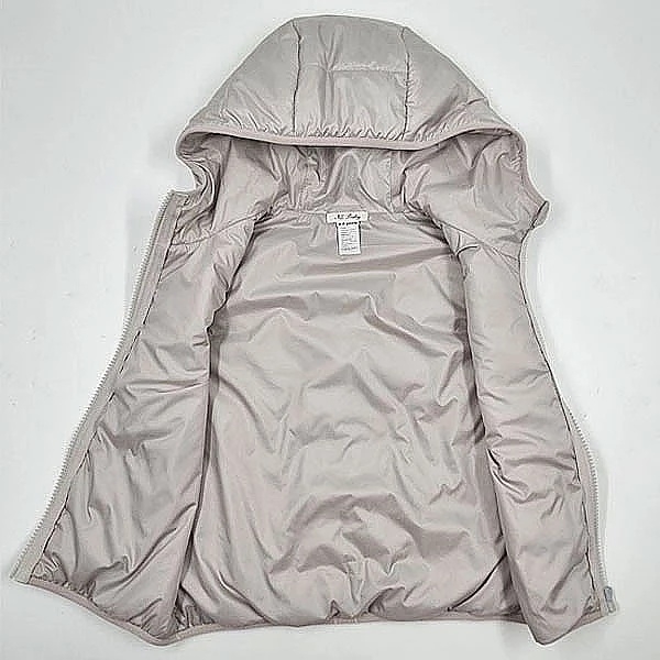 Жилет з капюшоном NL Baby, синтепух, 2-3 роки, сірий (565/37147) - Pampik - 4