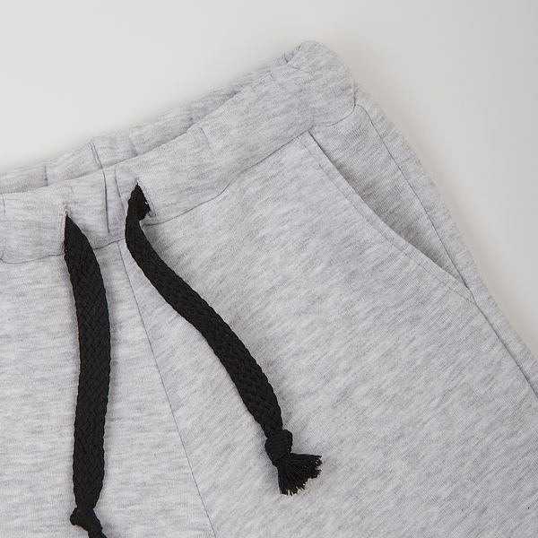 Спортивний костюм на флісі Garnamama Oversize sport zip штани зі шнурком 140 Сірий (1043664.1408684) - Pampik - 10