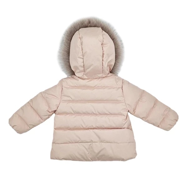 Комбінезон роздільний NL Baby, з хутром, 18 місяців, персиковий (553/36634) - Pampik - 2