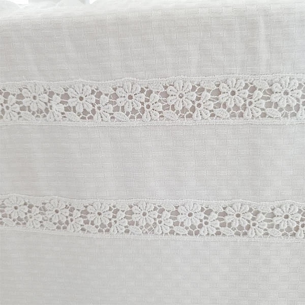 Бортик в кроватку NL Baby, 4-сторонний, белый (811/22133) - Pampik - 4