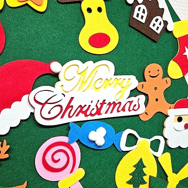 Ігровий набір NL Baby Ялинка, фетровий, 1 м (38054) - Pampik - 4