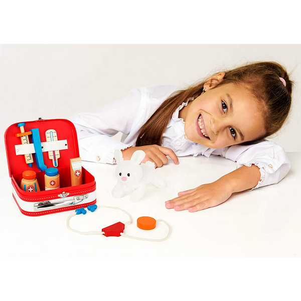 Ігровий набір дерев'яний Legler Лікар (10864/36964) - Pampik - 5