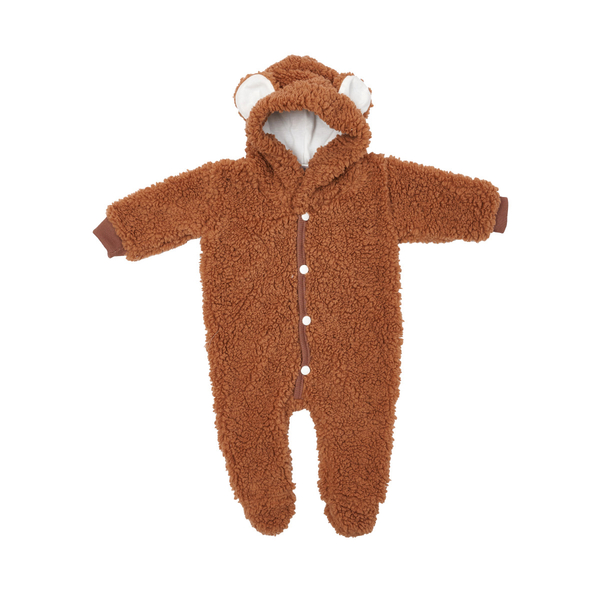 Человечек Twins Teddy, р.56, коричневый (W-162-TT56-07) - Pampik