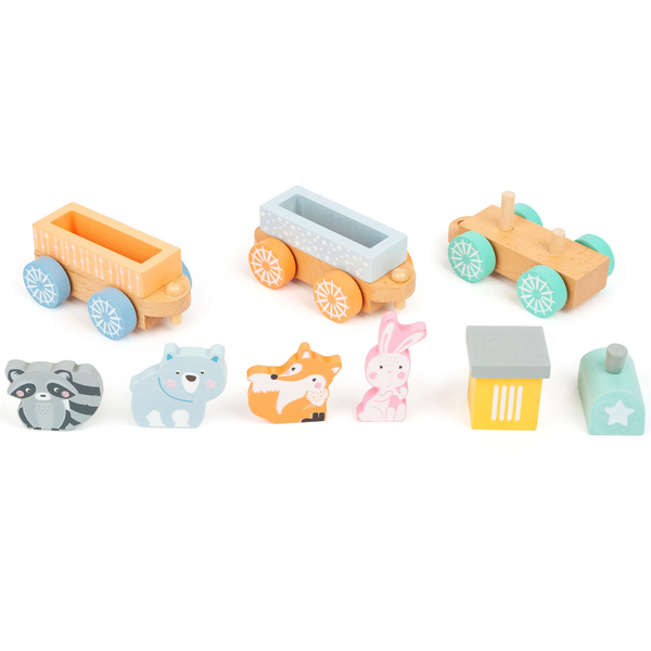 Игрушка деревянная Legler Поезд (11470/35227) - Pampik - 3