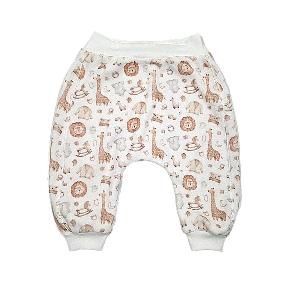 Комплект NL Baby, велюр, р.68, біло-бежевий (011/38373) - Pampik - 3