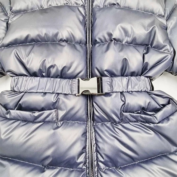 Комбинезон NL Baby, пуховый, с мехом, 12 месяцев, синий (551/36067) - Pampik - 4