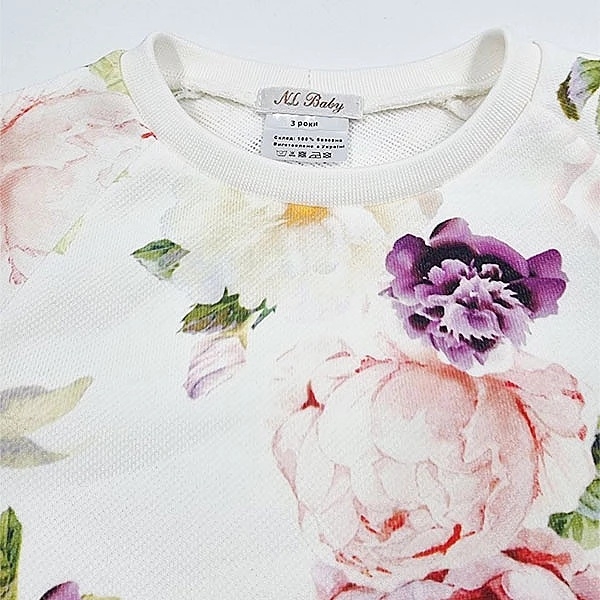 Комплект NL Baby, бавовна, 3 роки, молочно-рожевий (041/37476) - Pampik - 5