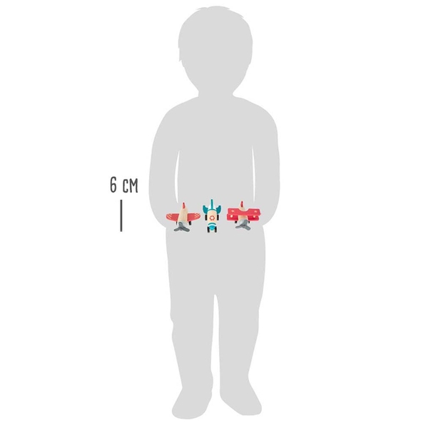 Игровой набор деревянный Legler Самолеты (11884/37660) - Pampik - 7