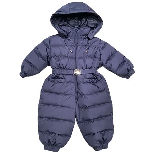 Комбинезон NL Baby, пуховый, без меха, 9 месяцев, темно-синий (555/36636) - Pampik