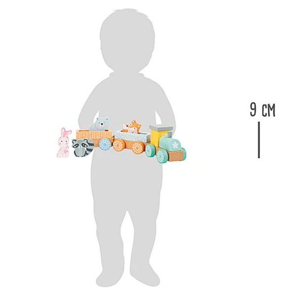 Игрушка деревянная Legler Поезд (11470/35227) - Pampik - 7