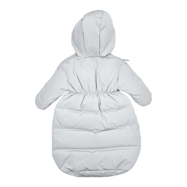 Комбинезон-конверт NL Baby, пуховый, 0-6 месяцев, голубой (567/35982) - Pampik - 2