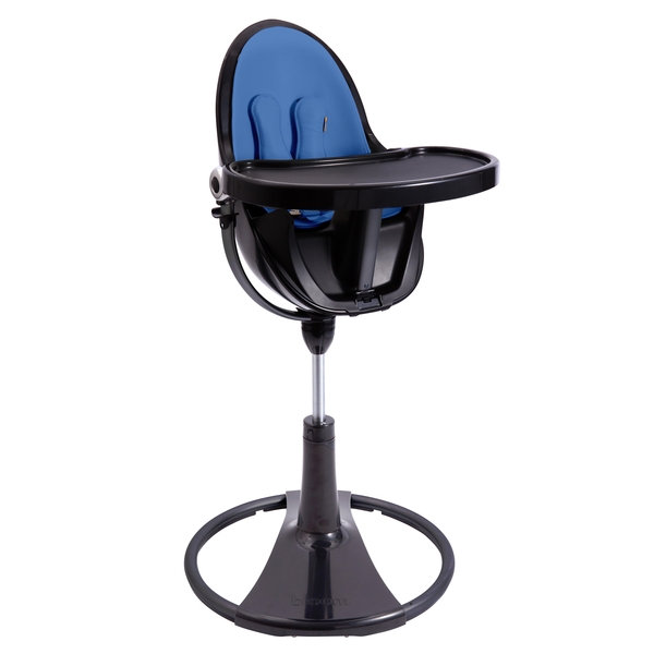 Стільчик для годування Bloom FRESCO Noir/Riviera blue - Pampik - 2