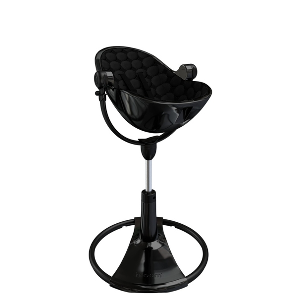 Стільчик для годування Bloom FRESCO Noir/Midnight black Cotton - Pampik - 5