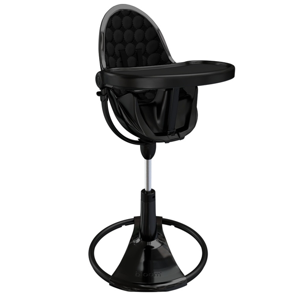 Стільчик для годування Bloom FRESCO Noir/Midnight black Cotton - Pampik - 2