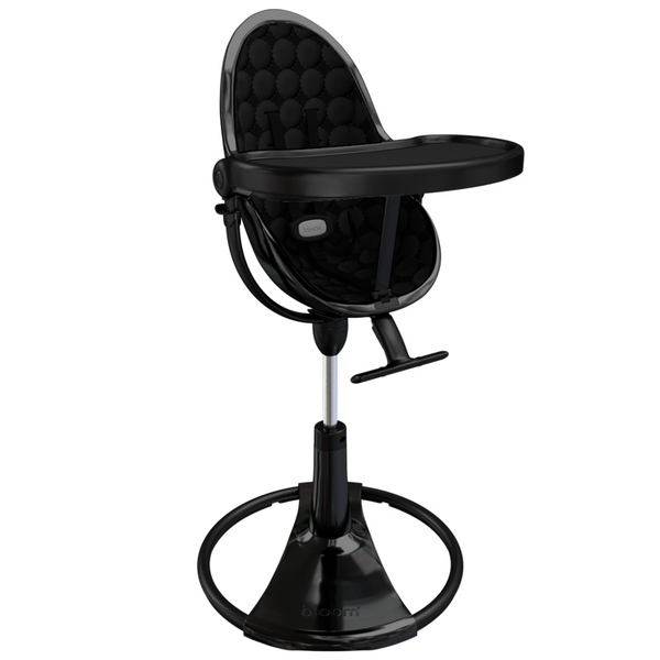 Стільчик для годування Bloom FRESCO Noir/Midnight black Cotton - Pampik