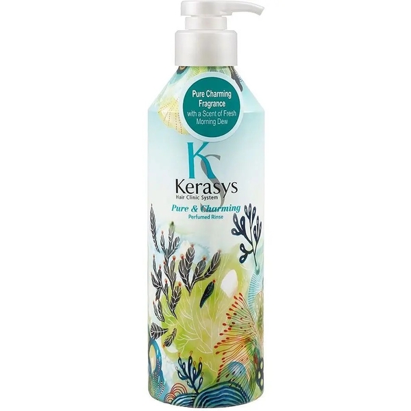 Кондиціонер для сухого і ламкого волосся Kerasys Pure&Charming Perfumed, 600 мл - Pampik