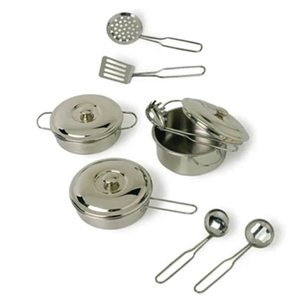 Игровой набор металлической посуды Legler (8953/33008) - Pampik