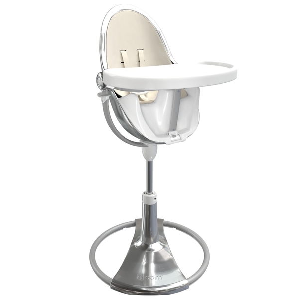 Стільчик для годування Bloom FRESCO Silver/Coconut white - Pampik - 3