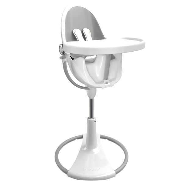 Стільчик для годування Bloom FRESCO White/Lunar silver - Pampik - 3