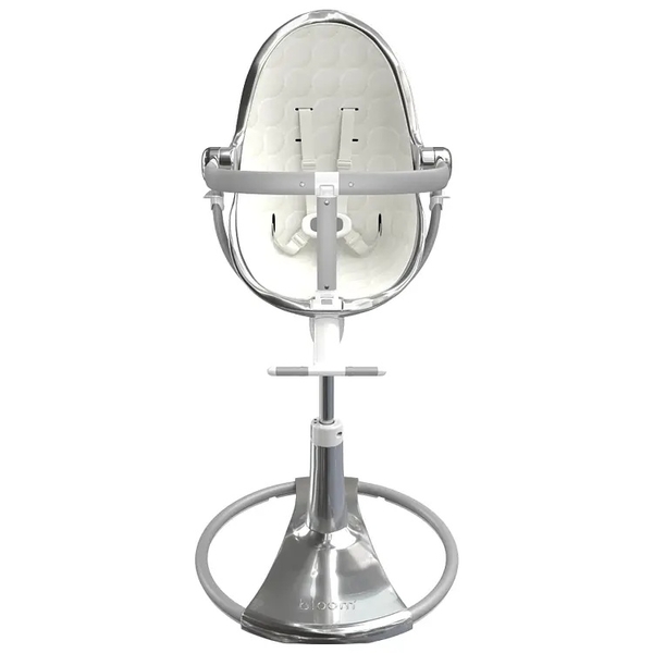 Стульчик для кормления Bloom FRESCO Silver/Coconut white Cotton - Pampik - 2