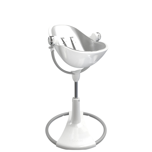 Стільчик для годування Bloom FRESCO White/Lunar silver - Pampik - 4