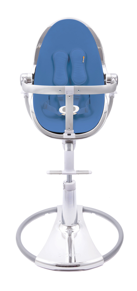 Стульчик для кормления Bloom FRESCO Silver/Riviera blue - Pampik - 8
