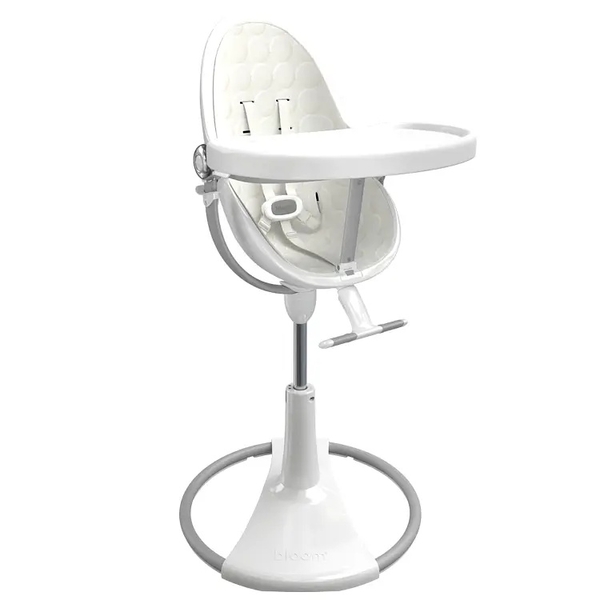 Стульчик для кормления Bloom FRESCO White/Coconut white Cotton - Pampik