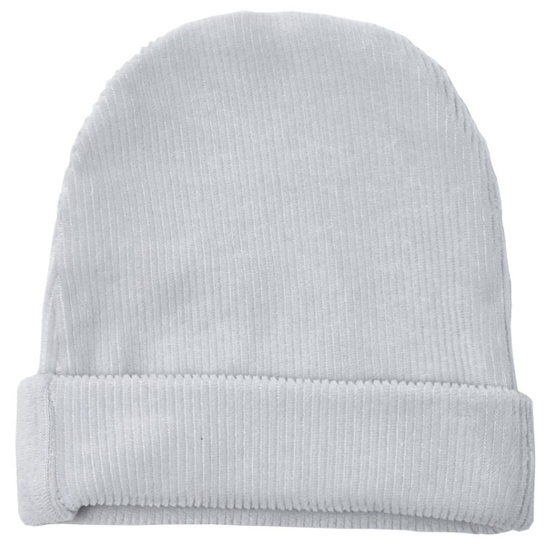 Шапочка Twins Ego, велюр, 0-6 міс., сірий (W126-ШTEV-10) - Pampik