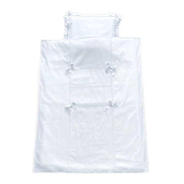 Комплект постельного белья NL Baby, 100х80 см, белый (818+923/32433) - Pampik