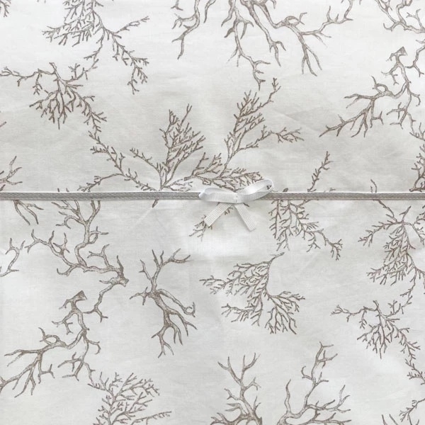 Комплект постільної білизни NL Baby, 120х60 см, біло-сірий (804/20547) - Pampik - 4