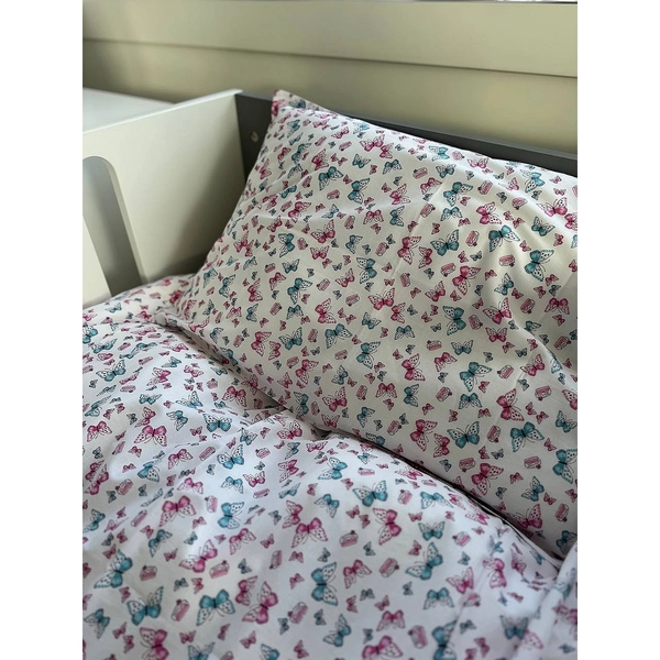 Комплект постельного белья NL Baby, 80х80 см, разноцветный (845+842/29064) - Pampik - 2