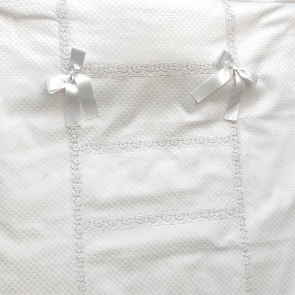 Комплект постельного белья NL Baby, 100х80 см, белый (811/22134) - Pampik - 4