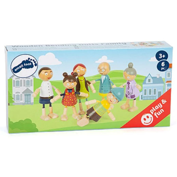 Ігровий набір дерев'яних ляльок Legler (11804/37661) - Pampik - 3