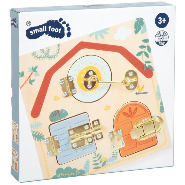 Пазл-бізіборд дерев'яний розвиваючий Legler Тварини (12460/37673) - Pampik - 5