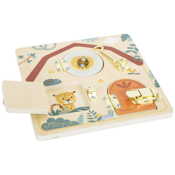 Пазл-бізіборд дерев'яний розвиваючий Legler Тварини (12460/37673) - Pampik - 3